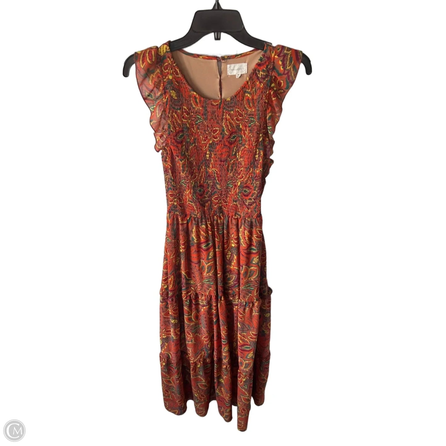 Dress Casual Maxi By Melloday In Orange, Size: M