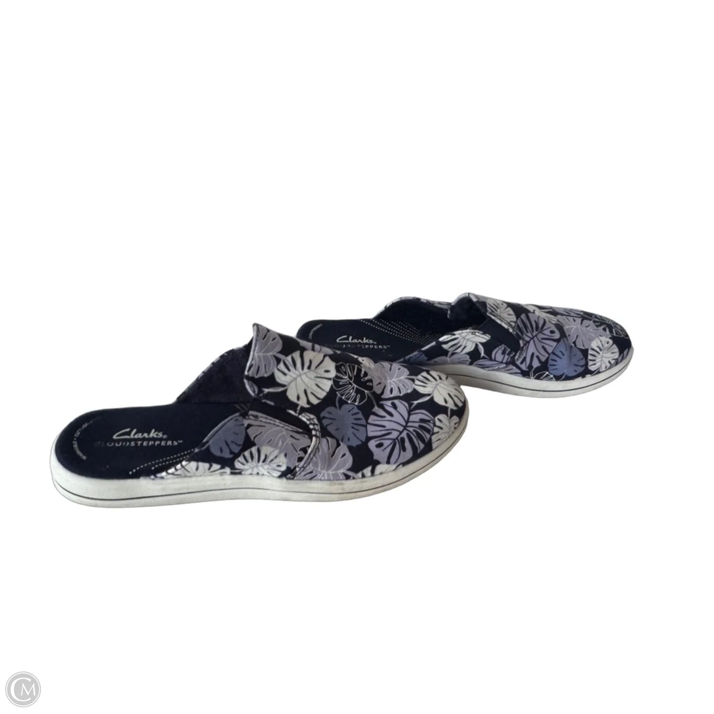 Shoes Flats By Clarks In Brown & Purple, Size: 9.5