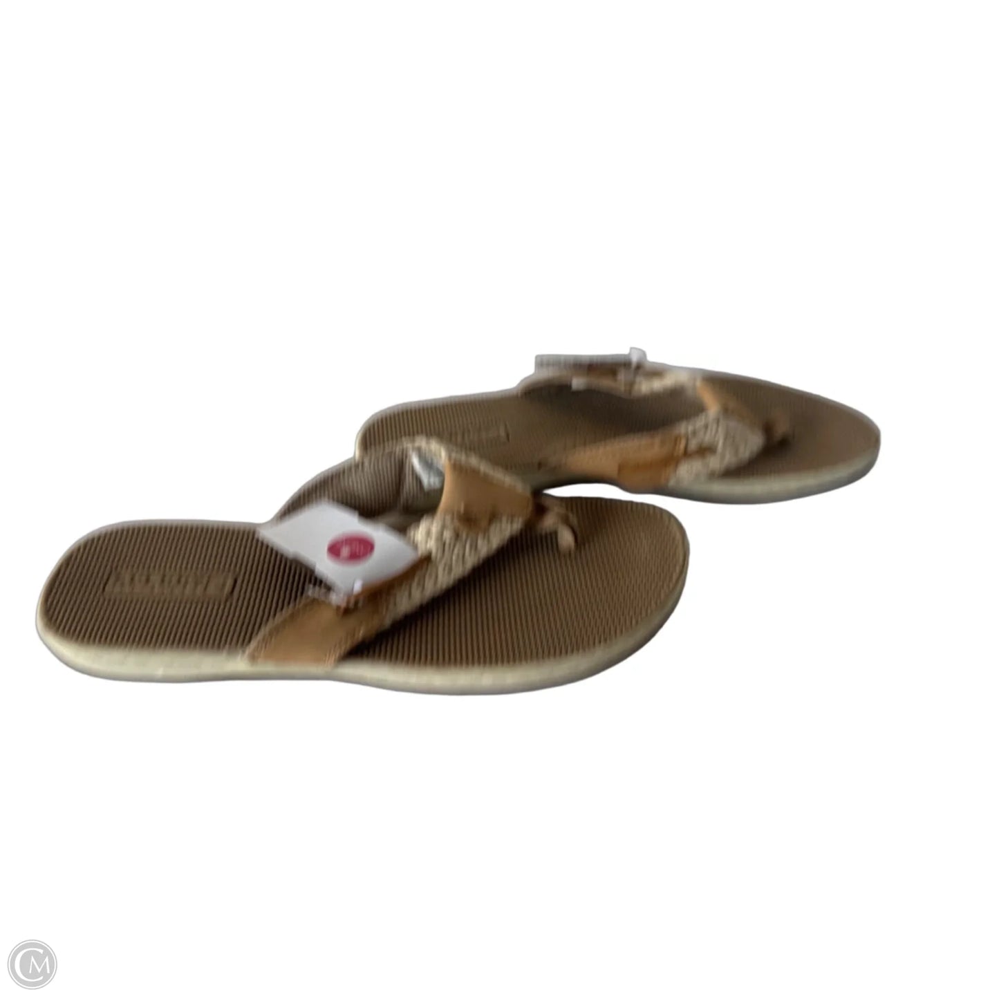 Sandals Flip Flops By Sperry In Cream & Tan, Size: 8.5