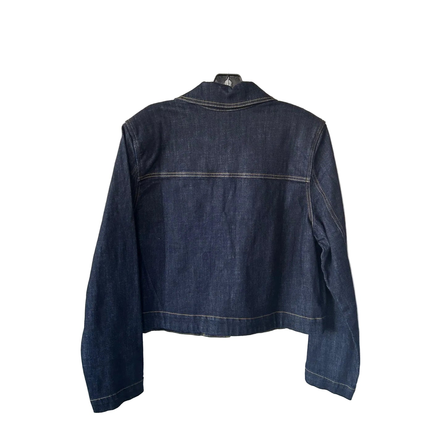 Jacket Denim By Cabi In Blue Denim, Size: L