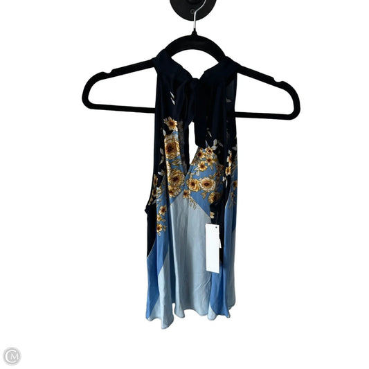 Top Sleeveless By Free People In Blue, Size: Xs