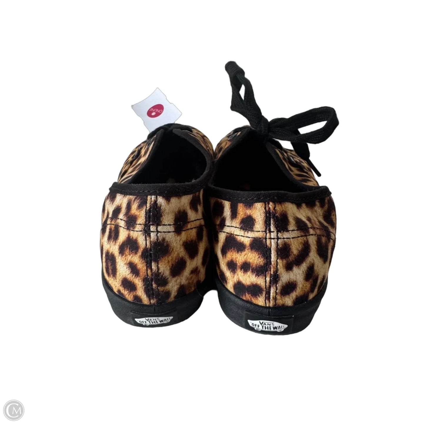 Shoes Sneakers By Vans In Black & Brown, Size: 7.5