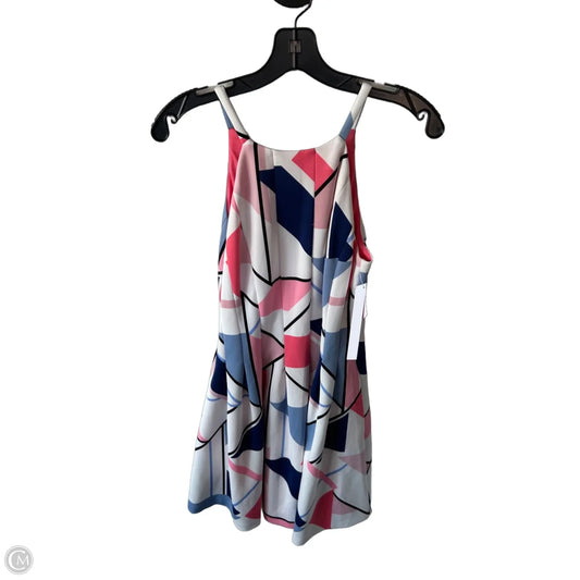 Dress Casual Short By Vince Camuto In Blue & White, Size: S