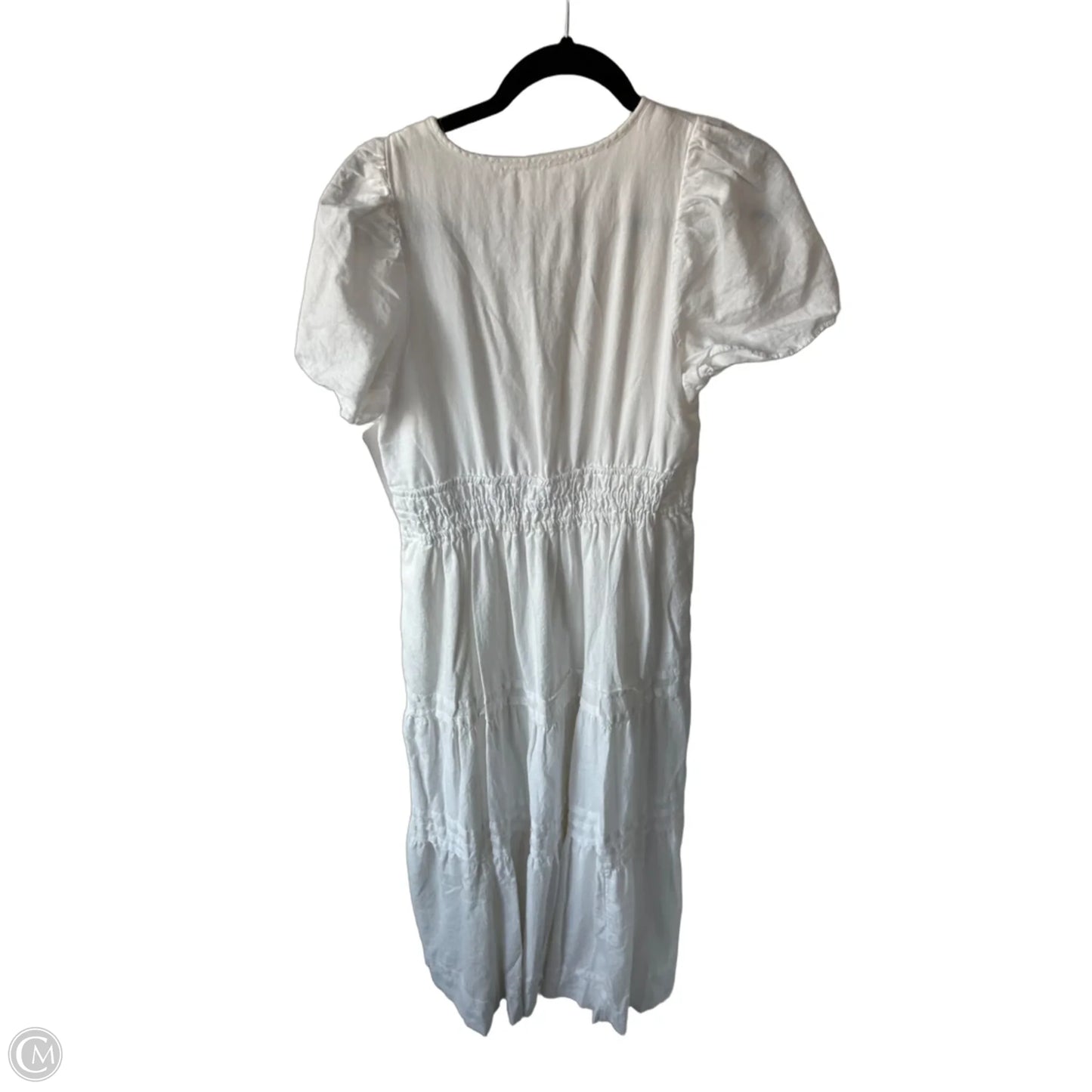Dress Casual Maxi By Anthropologie In White, Size: S