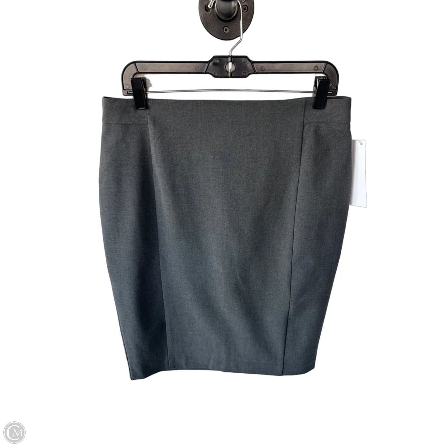 Skirt Midi By Ann Taylor In Grey, Size: 10