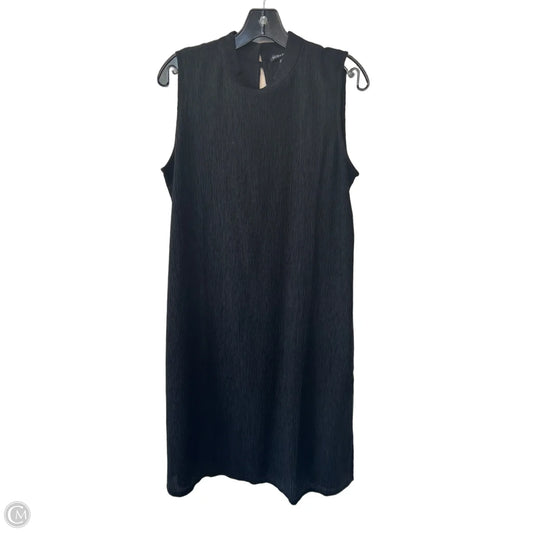 Dress Casual Midi By Eileen Fisher In Black, Size: M
