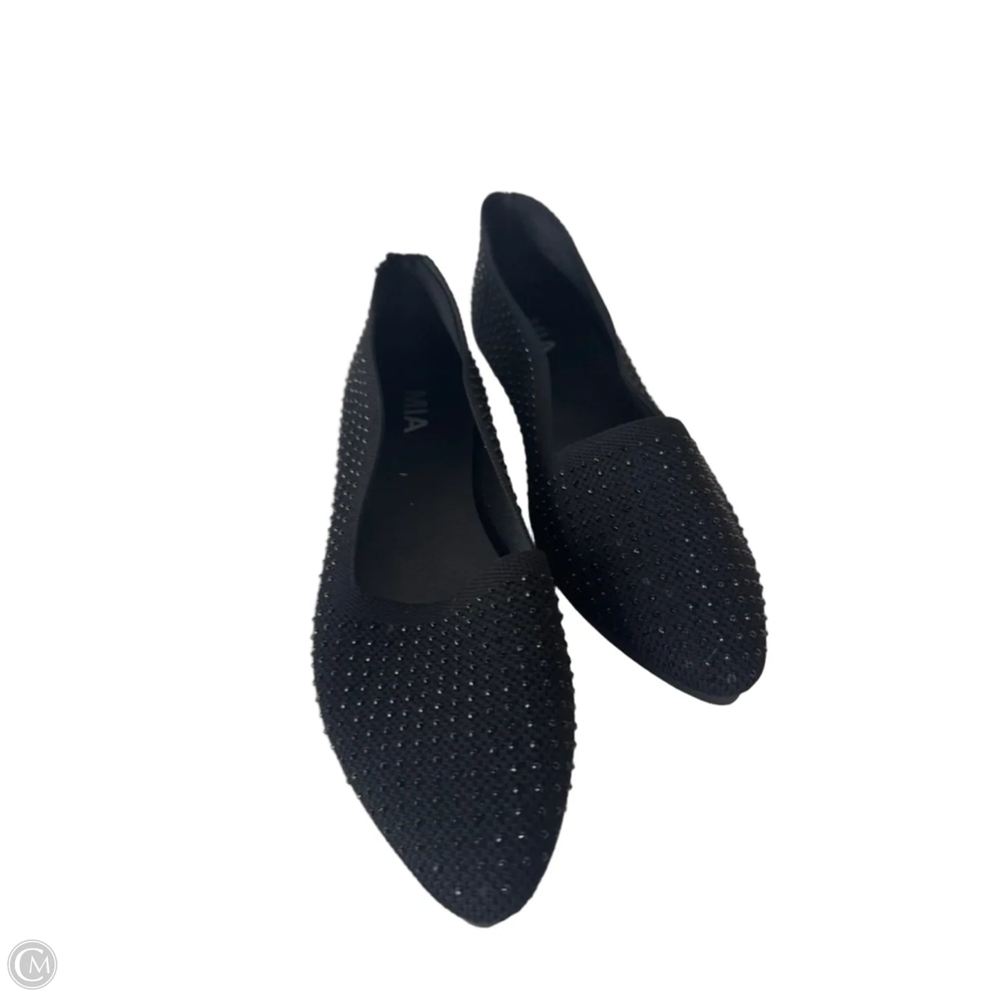 Shoes Flats By Mia In Black, Size: 9