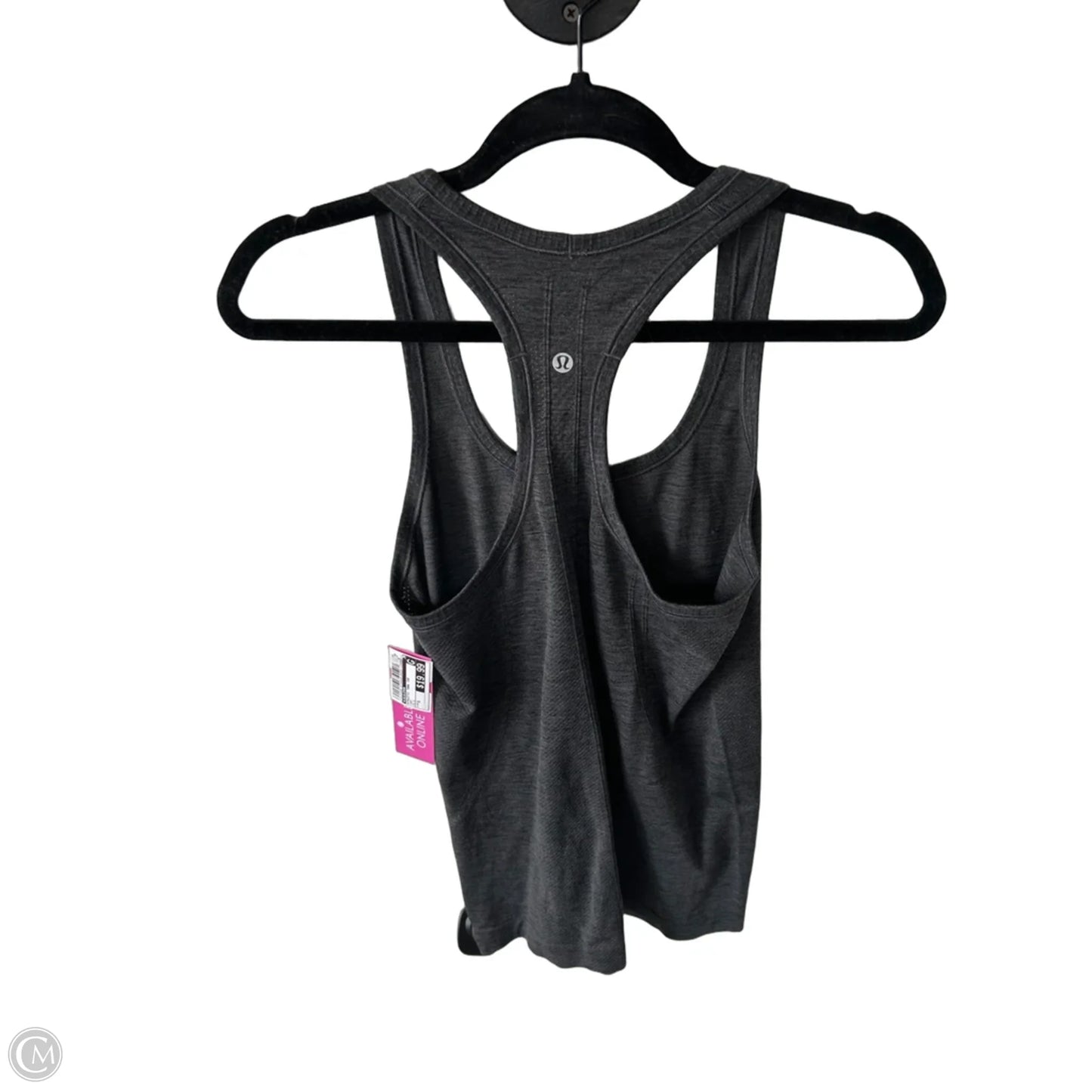 Athletic Tank Top By Lululemon In Grey, Size: S