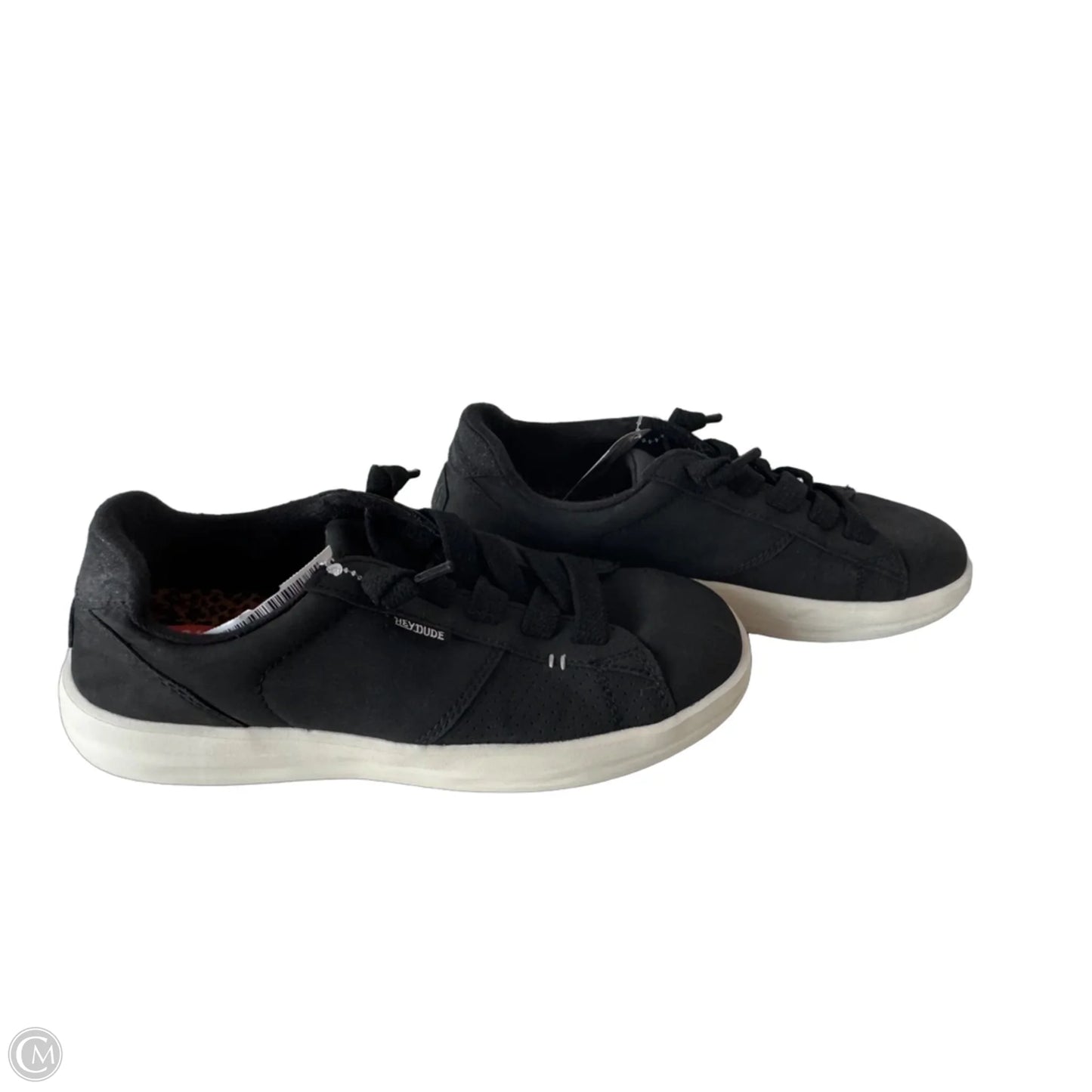 Shoes Sneakers By Hey Dude In Black, Size: 9
