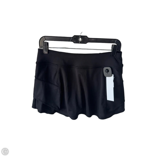 Athletic Skort By Athleta In Black, Size: 4