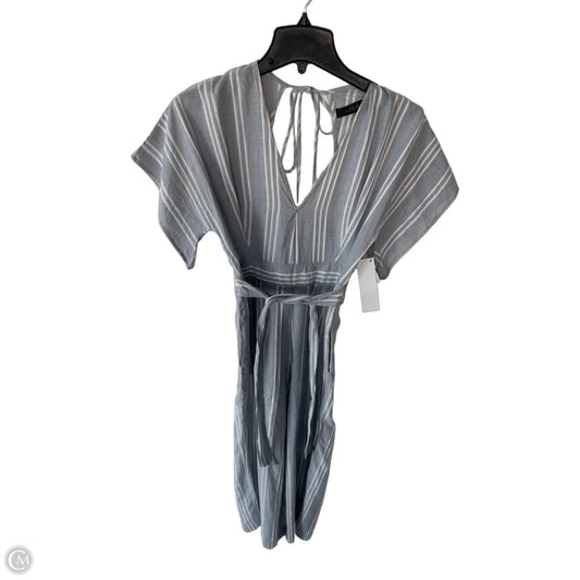 Jumpsuit By Clothes Mentor In Blue & White, Size: S