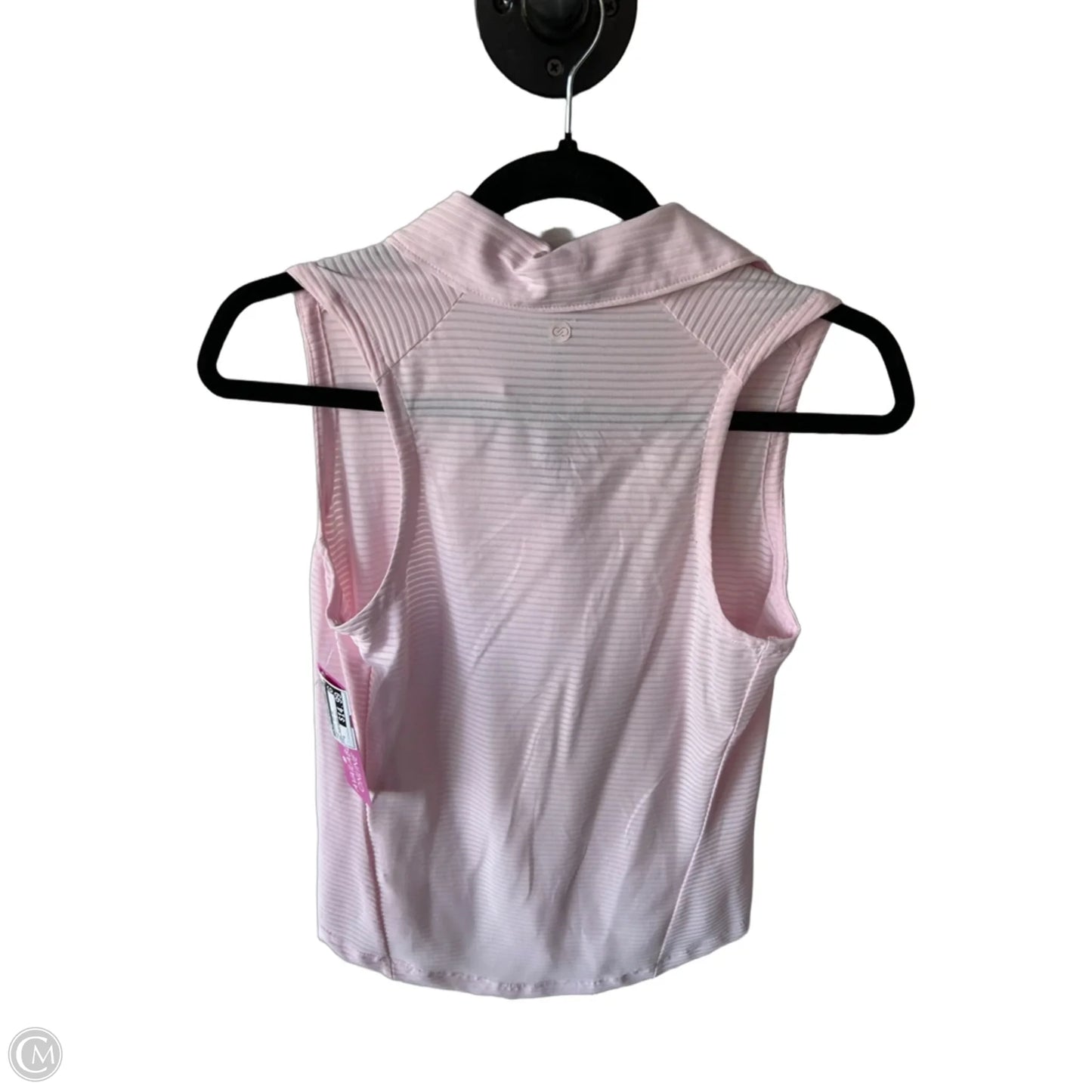 Athletic Top Short Sleeve By Calia In Pink, Size: S