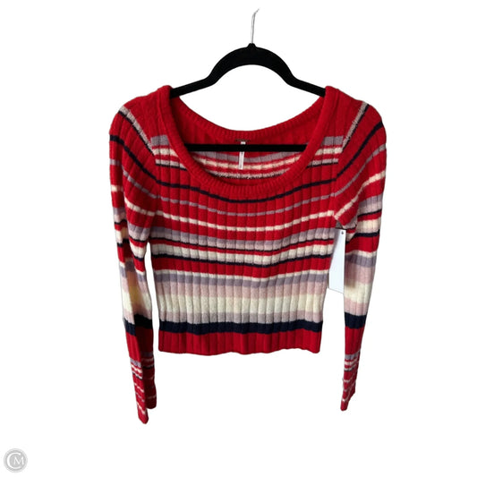 Sweater By Free People In Red, Size: S
