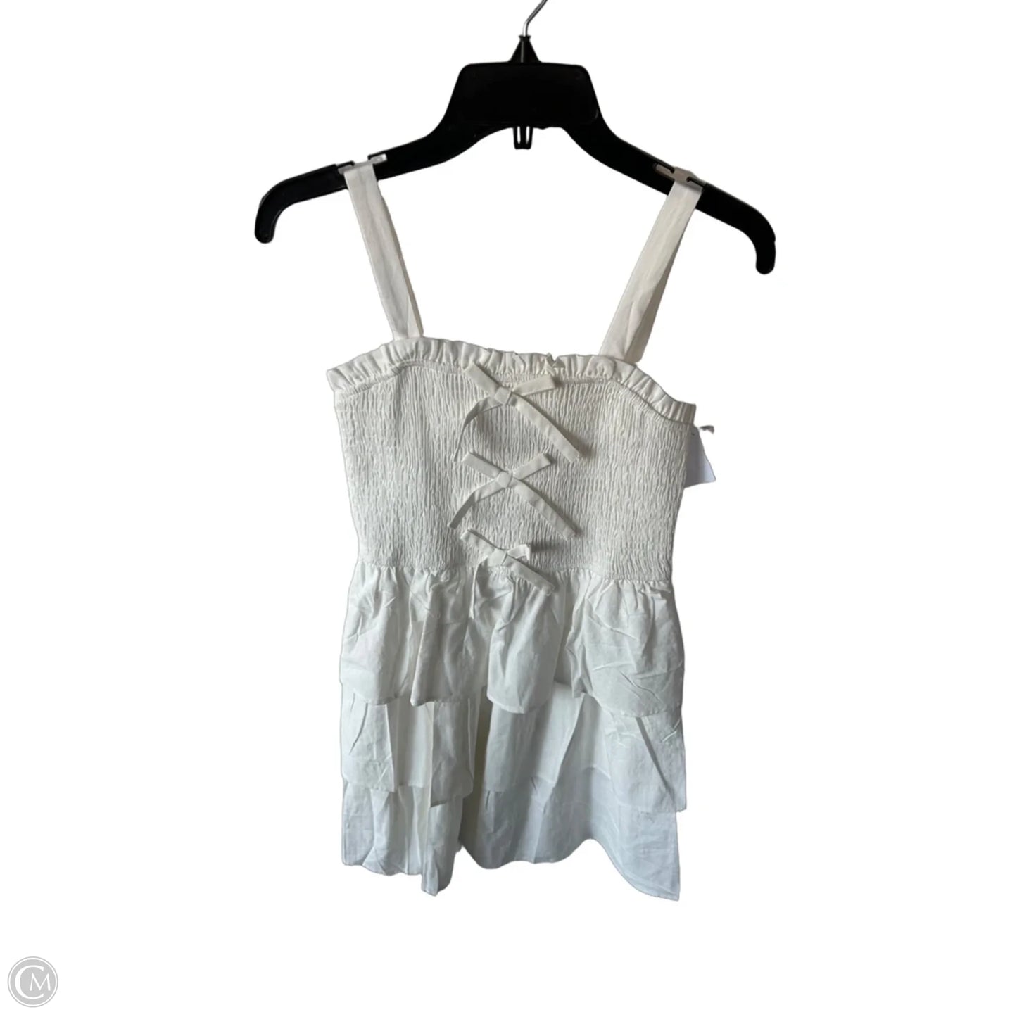 Dress Casual Short By Zesica In White, Size: S