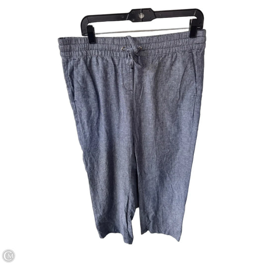 Pants Wide Leg By Ann Taylor In Blue, Size: 8