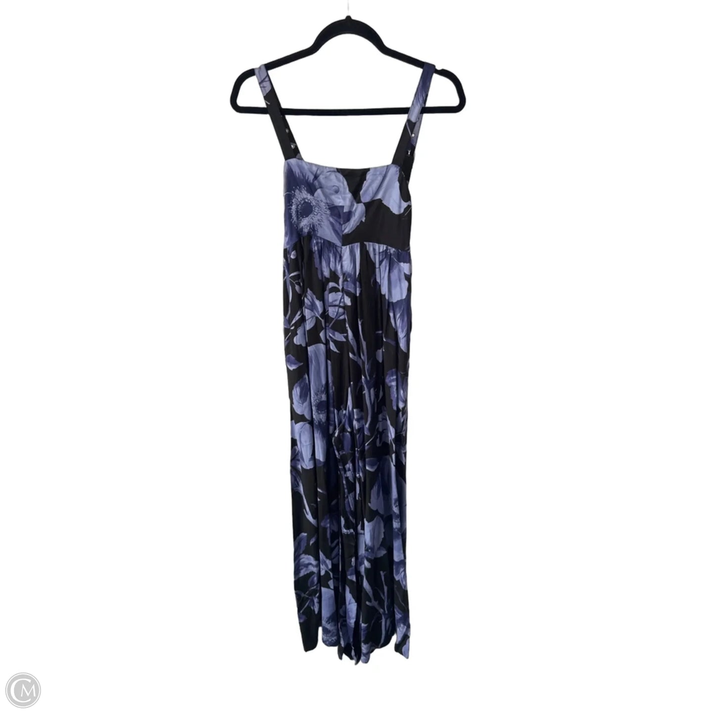 Jumpsuit By Maeve In Black & Blue, Size: Xxs