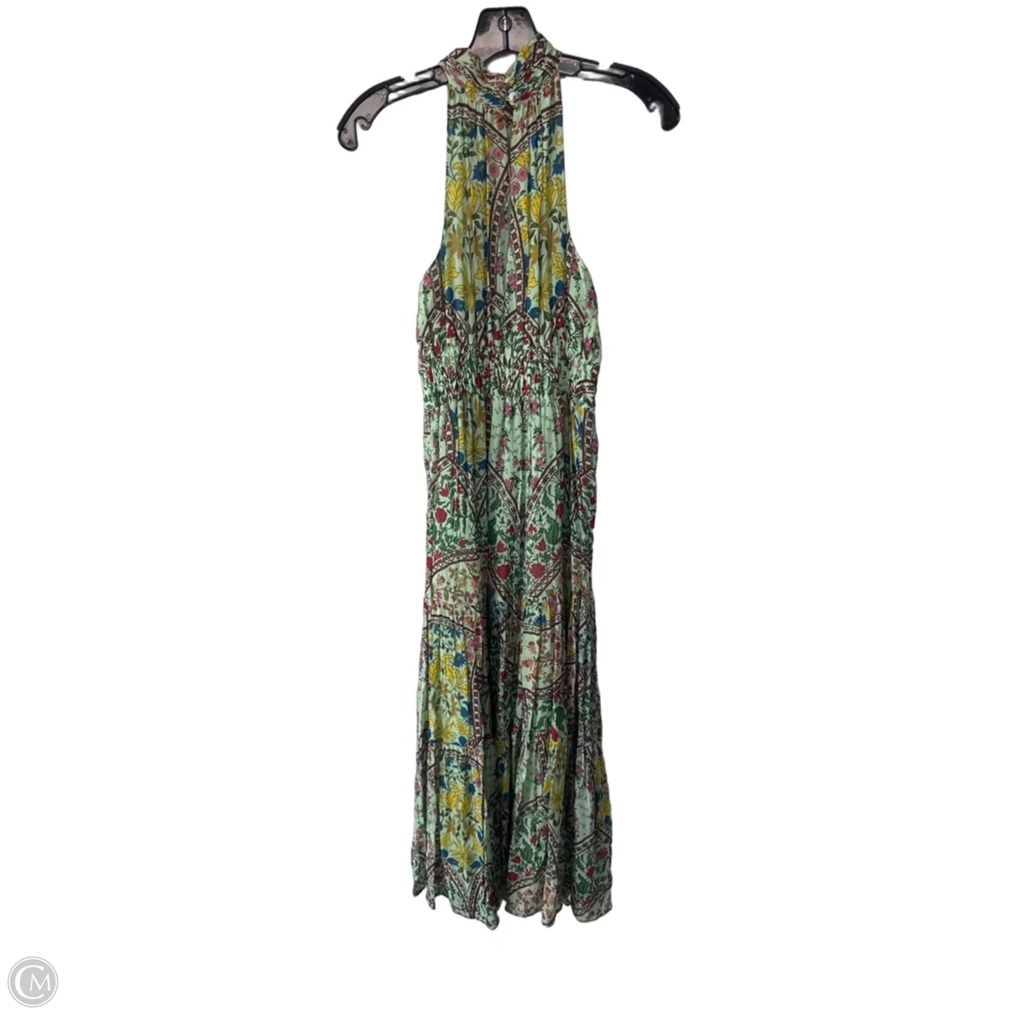 Dress Casual Maxi By Anthropologie In Green, Size: Xs