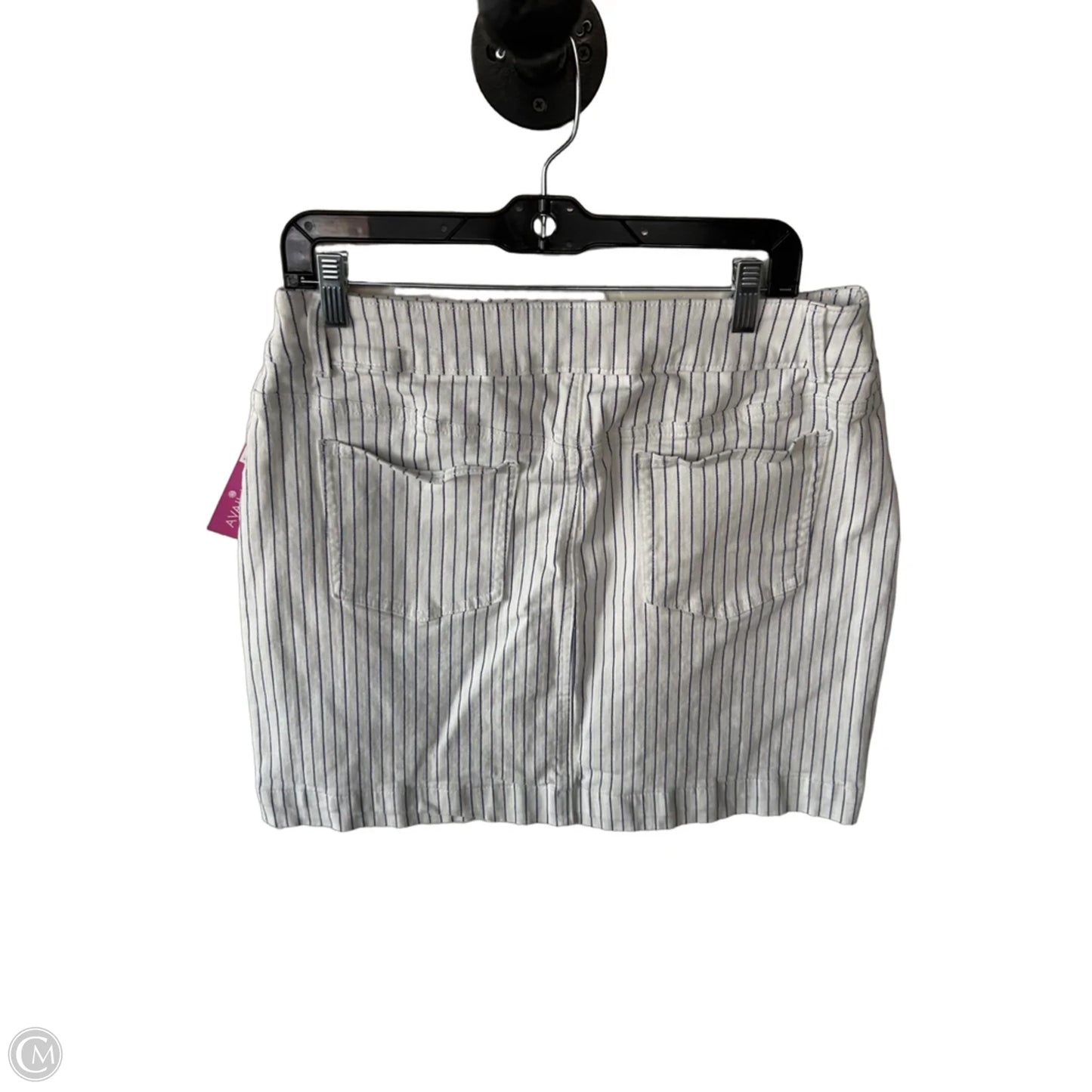 Skort By Chicos In Blue & White, Size: 10