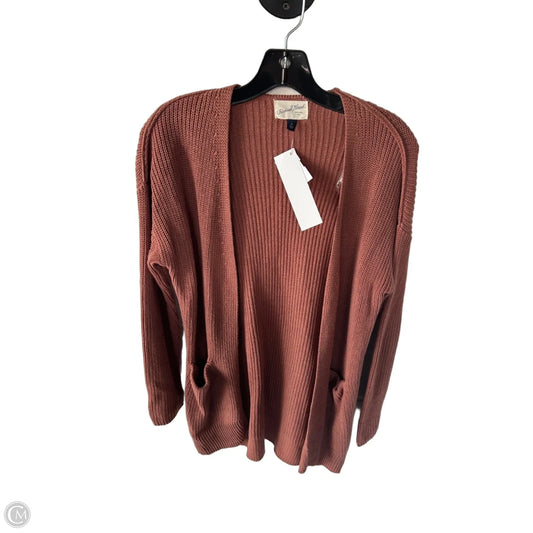 Sweater Cardigan By Universal Thread In Brown, Size: Xs