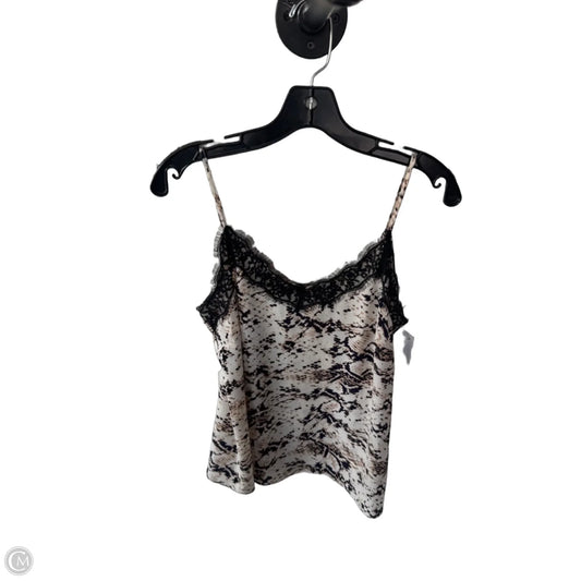 Top Sleeveless By Rachel Zoe In Black & Cream, Size: S