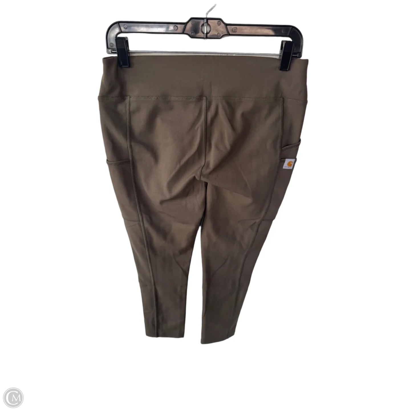 Athletic Leggings By Carhartt In Green, Size: 4