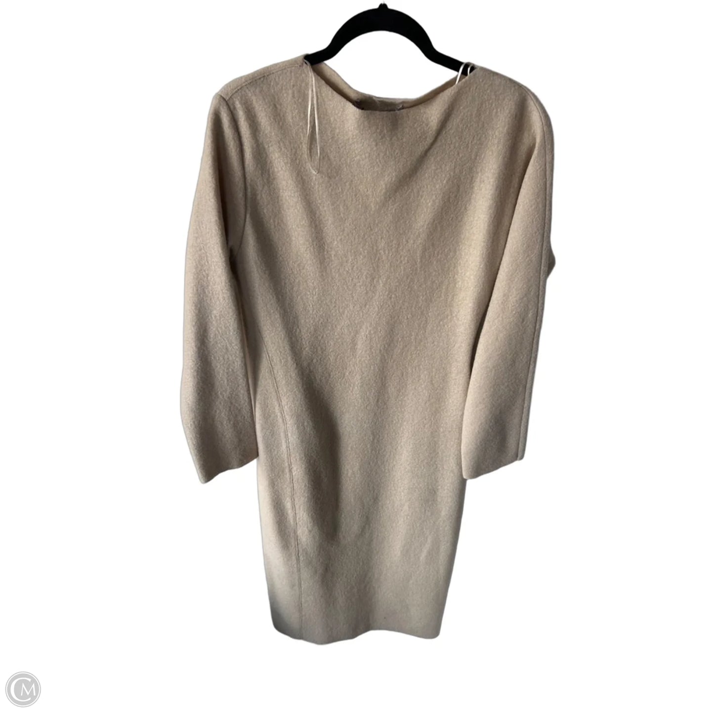 Dress Sweater By Zara In Beige, Size: L