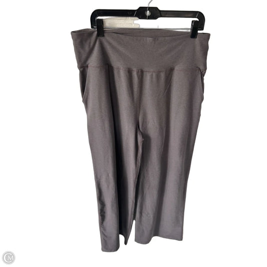 Athletic Pants By Beyond Yoga In Brown, Size: 16
