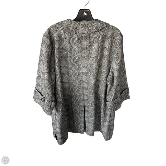 Coat Other By Cabi In Grey, Size: Xl