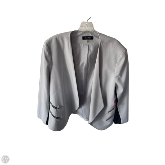 Blazer By Nine West Apparel In Black & Grey, Size: Xl
