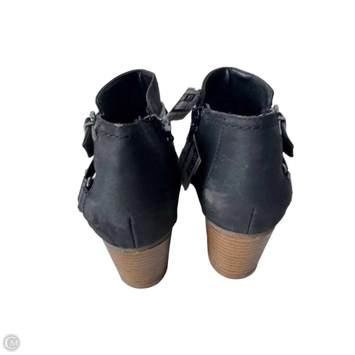 Boots Ankle Heels By Indigo Rd In Black, Size: 7