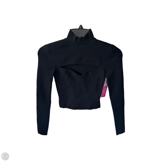 Top Long Sleeve By Babaton In Black, Size: Xxs