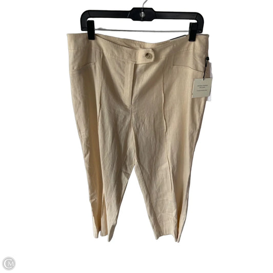 Pants Other By Anne Klein In Cream, Size: 12