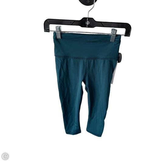 Athletic Leggings By Athleta In Teal, Size: 00