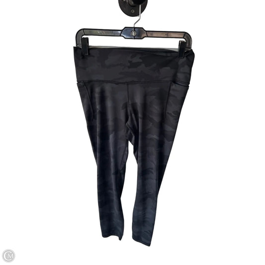 Athletic Leggings By Under Armour In Black, Size: 12