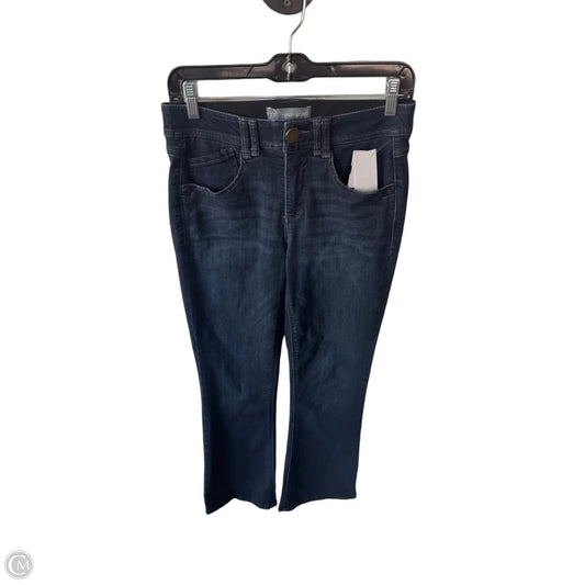 Jeans Boot Cut By Wit & Wisdom In Blue Denim, Size: 4p