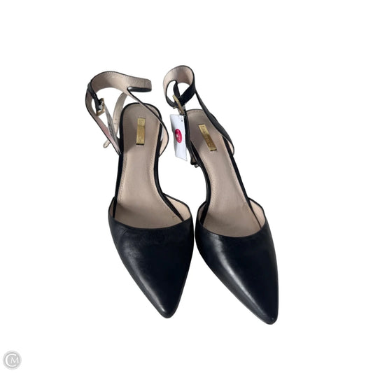Shoes Heels Kitten By Louise Et Cie In Black, Size: 11