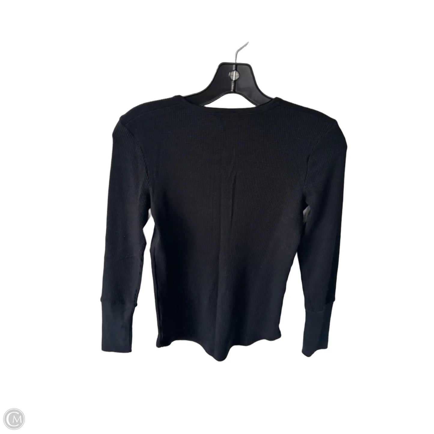 Top Long Sleeve By Splendid In Black, Size: Xs