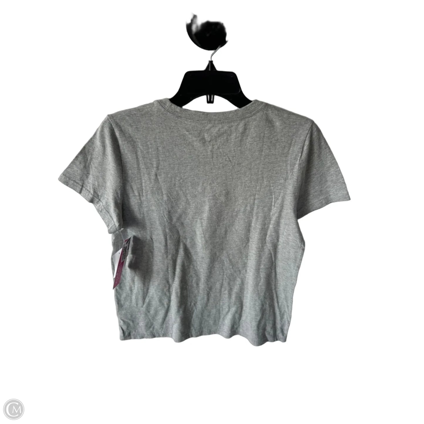 Top Short Sleeve Basic By Lucky Brand In Grey, Size: M