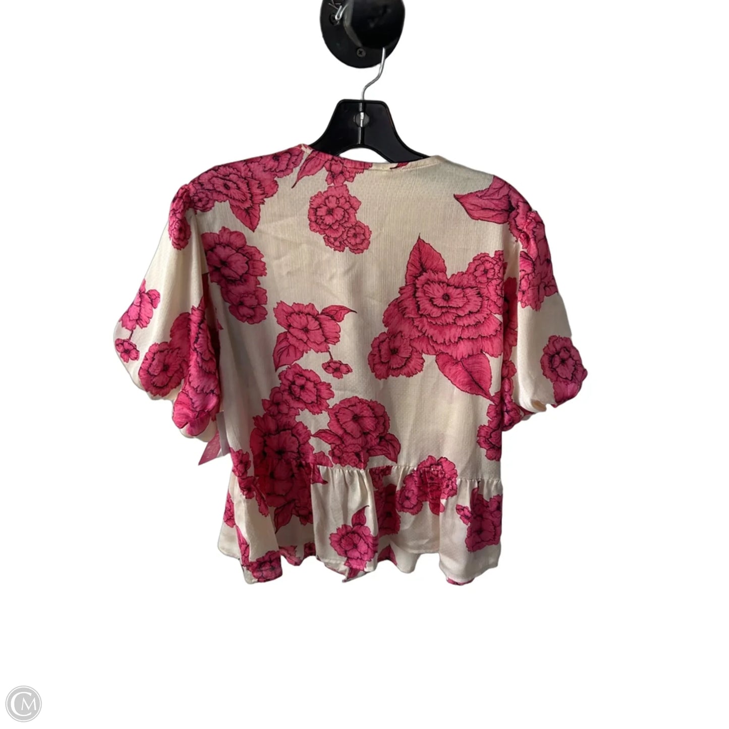 Top Short Sleeve By Umgee In Pink, Size: M