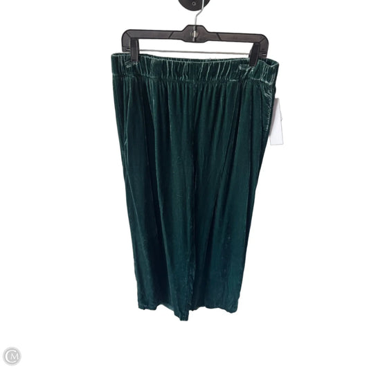 Pants Wide Leg By Eileen Fisher In Green, Size: 10