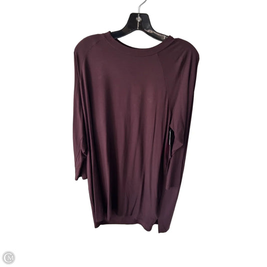 Dress Casual Midi By Eileen Fisher In Purple, Size: L