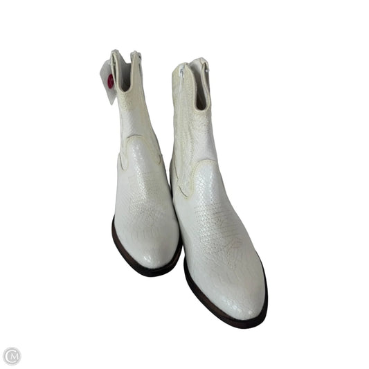 Boots Western By Coconuts In White, Size: 7