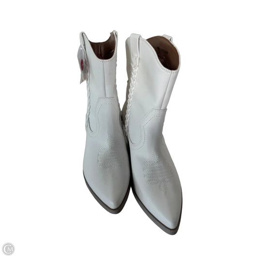 Boots Western By Dolce Vita In White, Size: 7