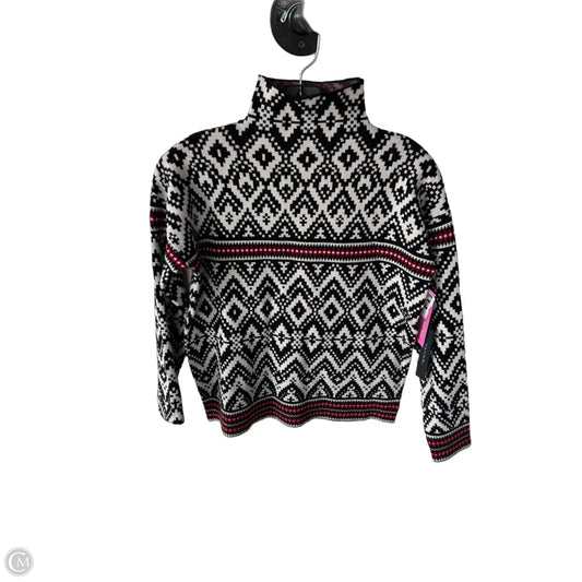 Sweater By Tahari In Black & White, Size: Xs