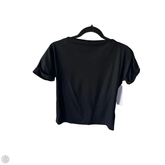 Top Short Sleeve By Banana Republic In Black, Size: Xs