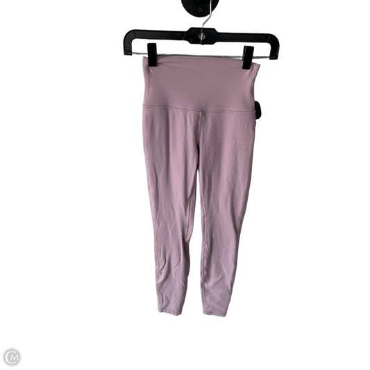 Athletic Leggings By Lululemon In Purple, Size: 2