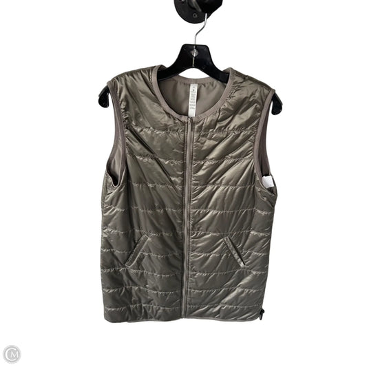 Vest Puffer & Quilted By Lululemon In Taupe, Size: M