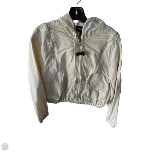 Jacket Windbreaker By Kenneth Cole In Cream, Size: M