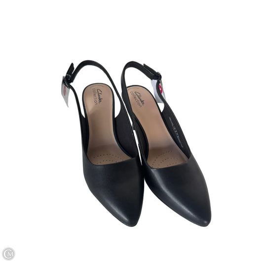 Shoes Heels Stiletto By Clarks In Black, Size: 10