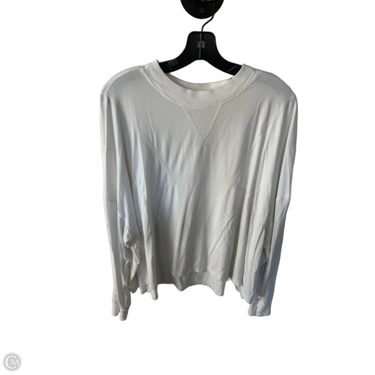 Top Long Sleeve By Free People In White, Size: S